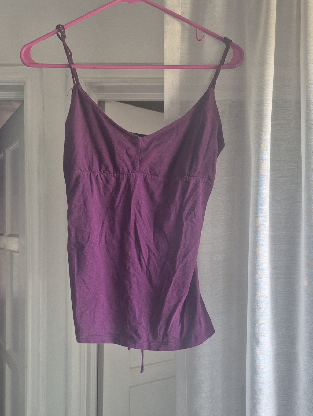 The Limited Plum V-Neck Spaghetti Strap Camisole